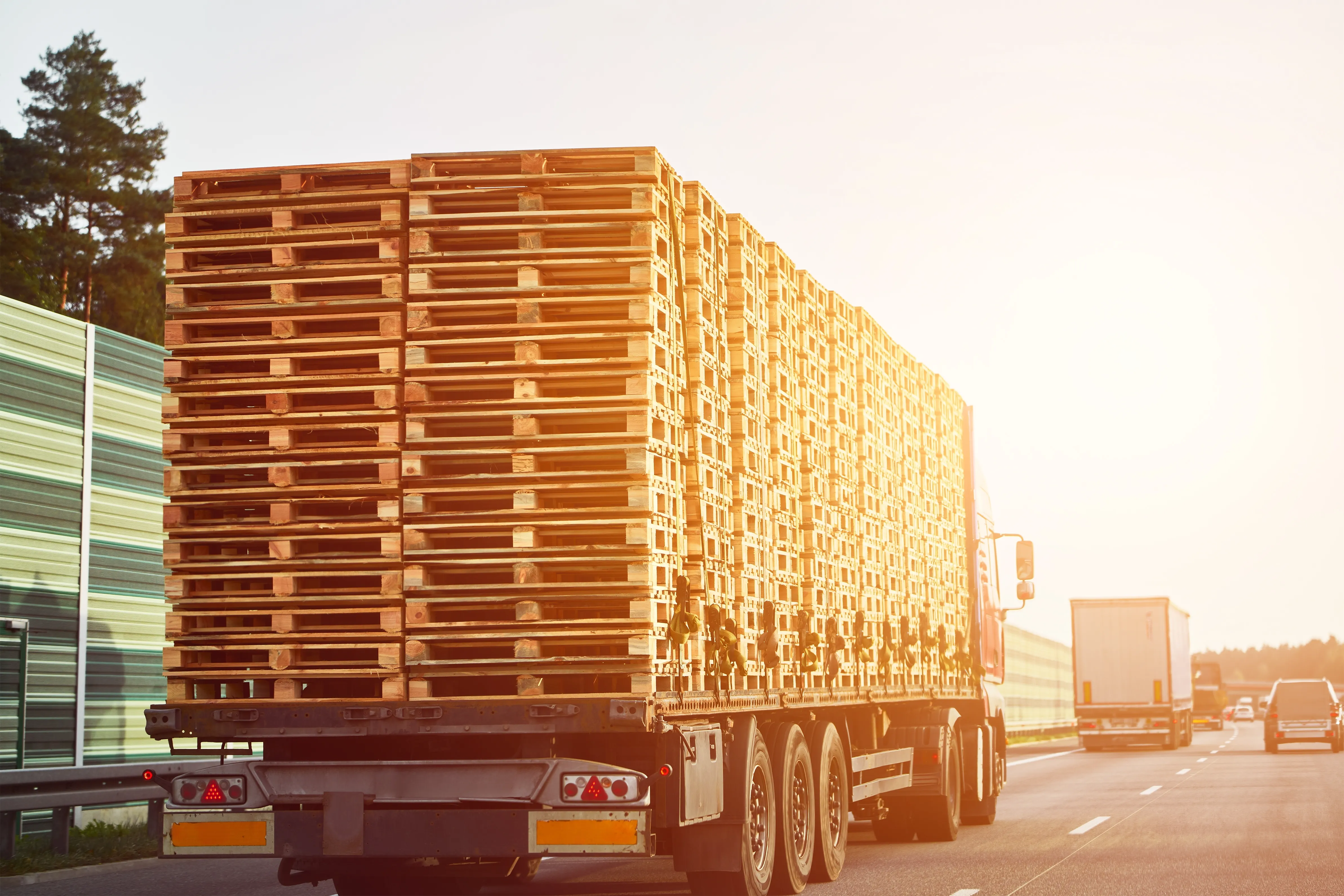 Transporte de pallets